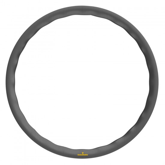 Ultralight Wave Shape 700C 45x28mm Carbon Tubeless Hooked/Hookless/Tubular Road Bike Rim